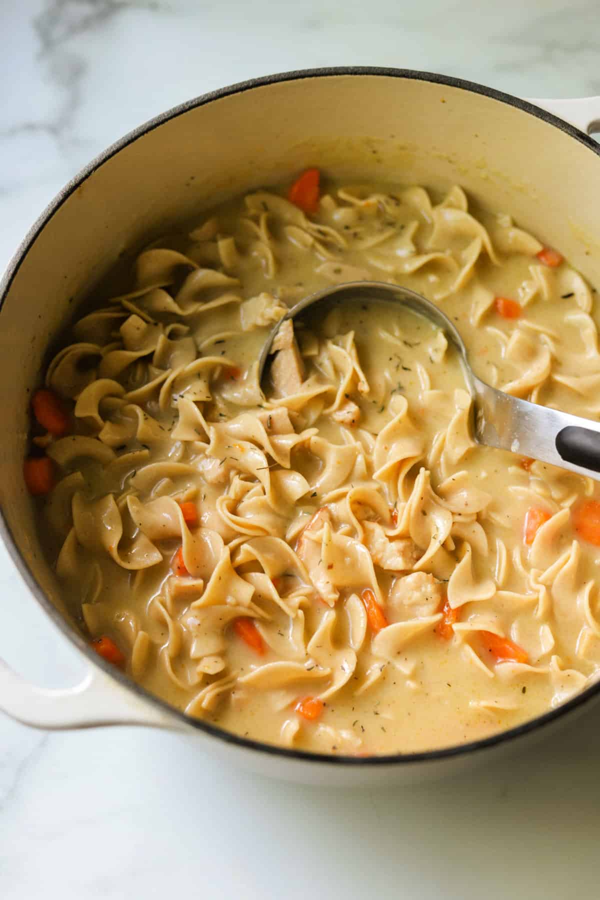 Creamy Chicken Noodle Soup