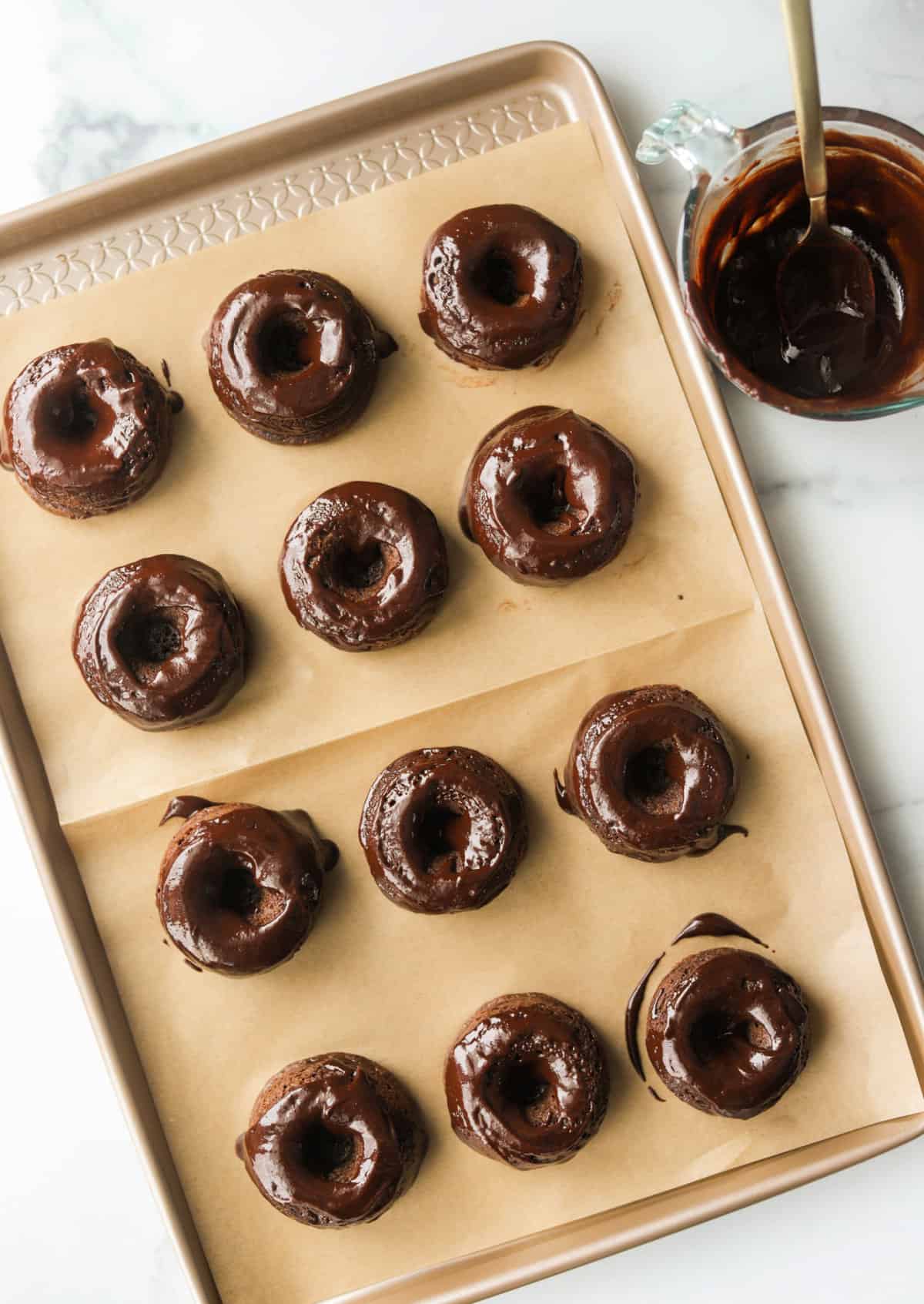 Chocolate Avocado Donuts