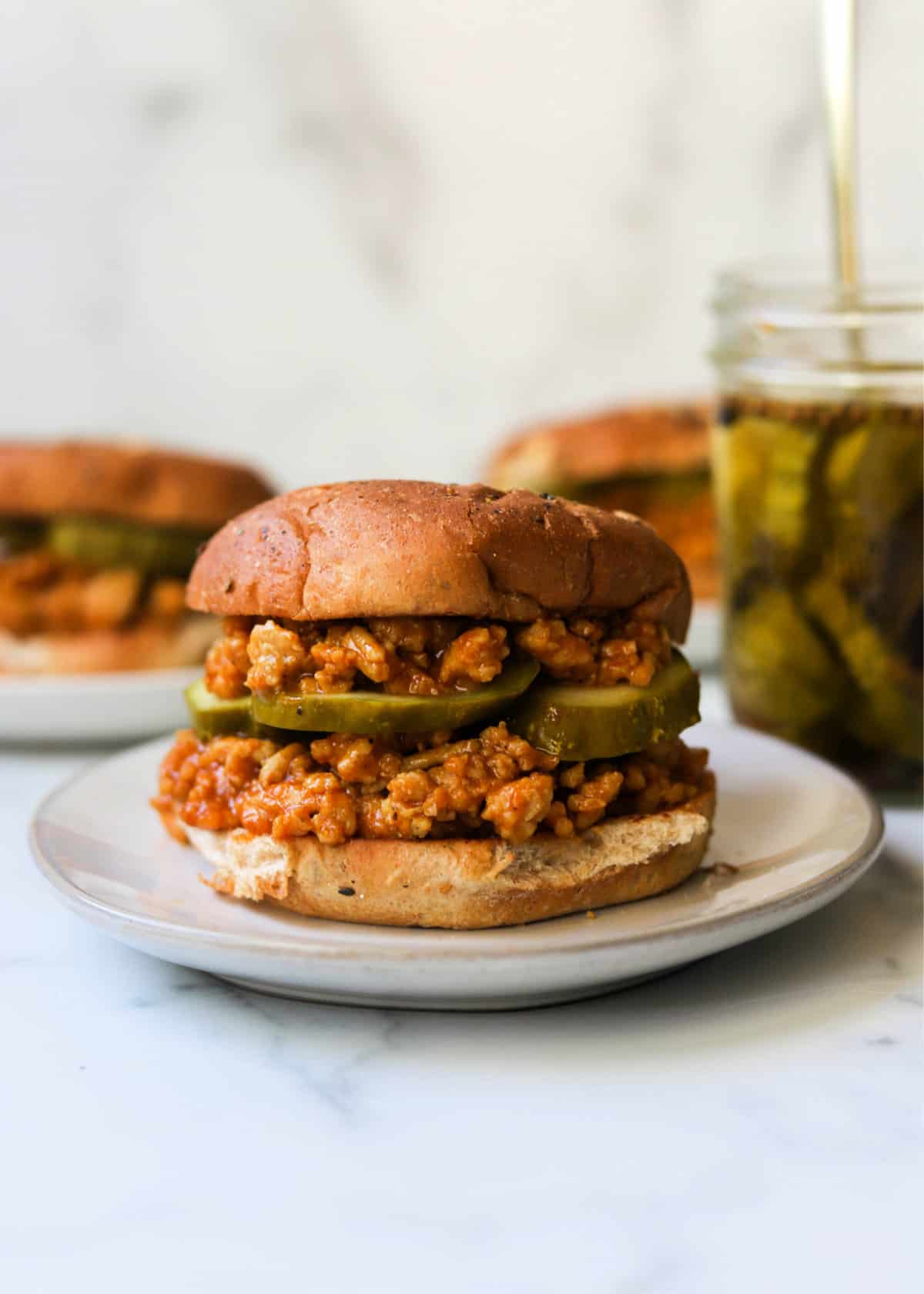 Ground Chicken Sloppy Joes
